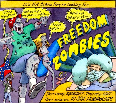 E. J. Barnes EJBarnes-Les%20Toil-COVID%20Zombies